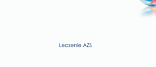 Leczenie AZS